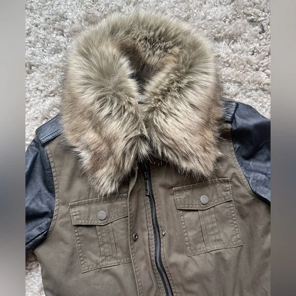 John + Jenn Brown and Black Utility Jacket - Picture 8 of 10